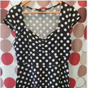 Sourpuss Polka dot dress